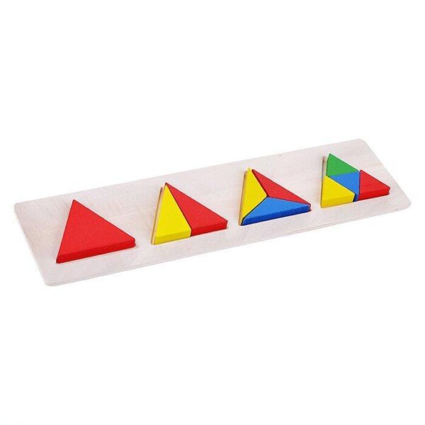 Puzzle des fractions – triangle