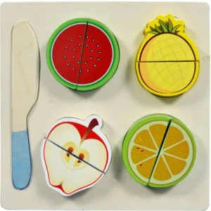 WOODEN FRUIT CUT PUZZLE