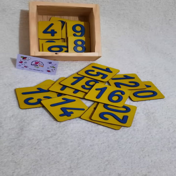 بطاقات الأرقام الممغنطة لتعليم الأطفال العد