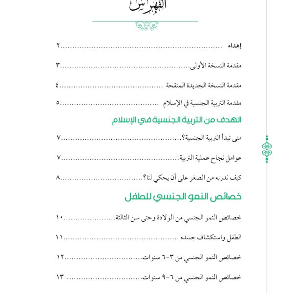 المباح من الكلام في التربية العفيفة بالإسلام